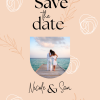 Beach Vibes 1 - Save the Date